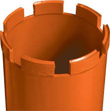 4 1/2" wet core bit